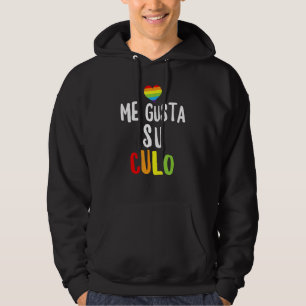 Ik hou van je Bass LGBT Q Gay Pride Supplement Hoodie