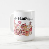 Ik hou van je Beary Much Coffee Mok (Voorkant links)