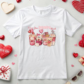 Ik hou van je Beary Much, Roze Valentijn T-shirt