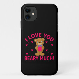 Ik hou van je beary veel Teddy Bear Case-Mate iPhone Case