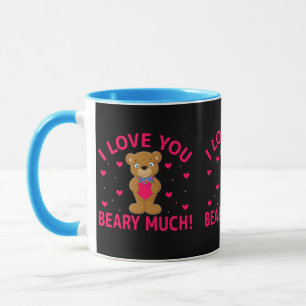 Ik hou van je beary veel Teddy Bear Mok