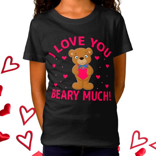 Ik hou van je beary veel Teddy Bear T-shirt