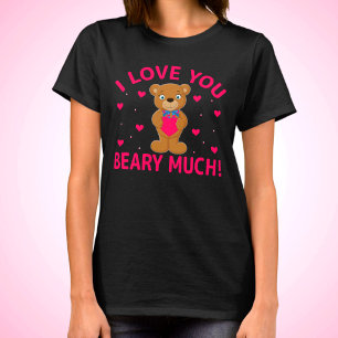 Ik hou van je beary veel Teddy Bear T-shirt