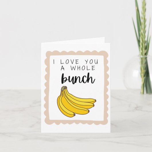 Ik hou van je. bedankkaart (Voorkant)