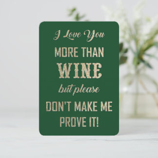 Ik hou van je... bedankkaart