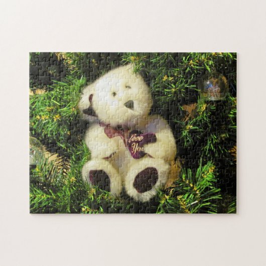 Ik hou van je Beer in een boom Legpuzzel (Horizontaal)