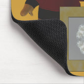 Ik hou van je Beer met foto Mousepad toevoegen Muismat (Hoek)