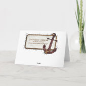 Ik hou van je bericht in de fles feestdagen kaart (Achterkant)