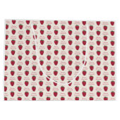 Ik hou van je Berry Much Raspberry Pattern Groot Cadeauzakje (Achterkant)