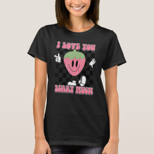 Ik hou van je Berry veel gekookte Stapelbes Va T-shirt