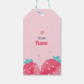 Ik hou van je Berry veel Waterverf cadeau Label Cadeaulabel