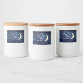 Ik hou van je bij de maan en achterste stickers (Flessen)