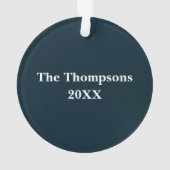 Ik hou van je bij de maan en sterrenacrylversierin ornament (achterkant)