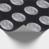 Ik hou van je bij het Moon and Back Wrapping Paper Cadeaupapier (Hoek)