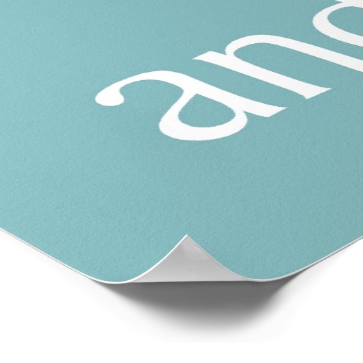 Ik hou van je bij het poster Moon en Back (Hoek)