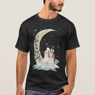 Ik hou van je bij Moon Shih Tzu 01 T-shirt