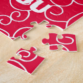 Ik hou van je bijenpuzzel legpuzzel (Zijkant)