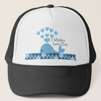 Ik hou van je! Blauw Trucker Pet