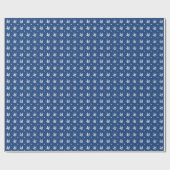 Ik hou van je, Blue Cadeaupapier (Vlak)