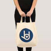 Ik hou van je, Blue Tote Bag (Voorkant (product))