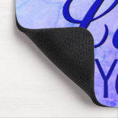 Ik hou van je Bluebird Muismat (Hoek)