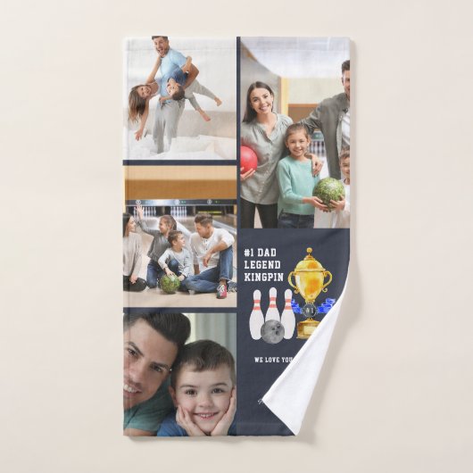 Ik hou van je... | Bowling Ball Handdoek (Handdoek)