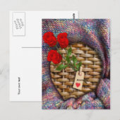 Ik hou van je briefkaart (Voorkant / Achterkant)