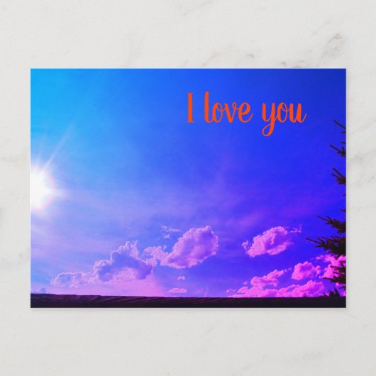 Ik hou van je Briefkaart (Voorkant)