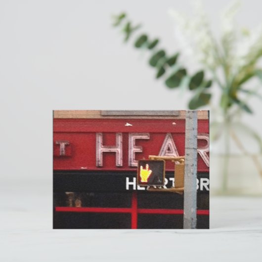 Ik hou van je briefkaart (Staand voorkant)