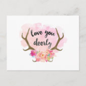 Ik hou van je briefkaart (Voorkant)