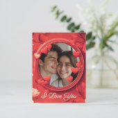 Ik hou van je Briefkaart (Staand voorkant)