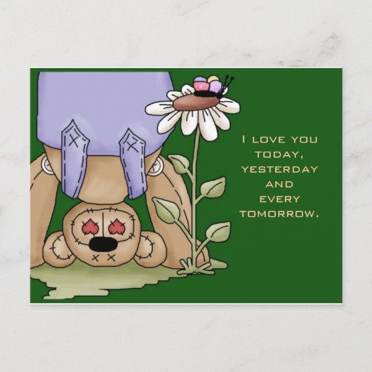 Ik hou van je briefkaart (Voorkant)