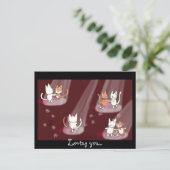 Ik hou van je... briefkaart (Staand voorkant)