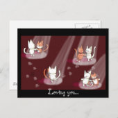 Ik hou van je... briefkaart (Voorkant / Achterkant)