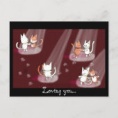 Ik hou van je... briefkaart (Voorkant)