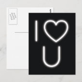 Ik hou van je Briefkaart (Voorkant / Achterkant)