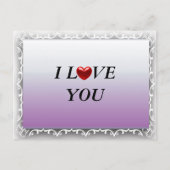 Ik hou van je briefkaart (Voorkant)