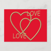 Ik hou van je briefkaart (Voorkant)