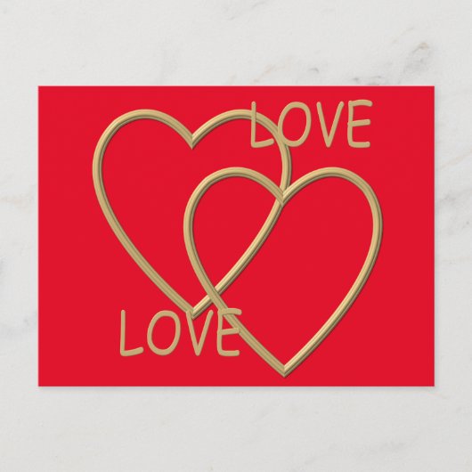 Ik hou van je briefkaart (Voorkant)