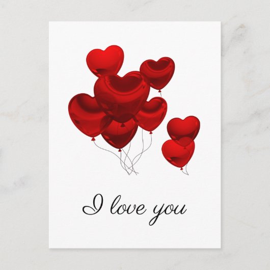 Ik hou van je Briefkaart (Voorkant)