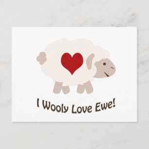 Ik hou van je! briefkaart