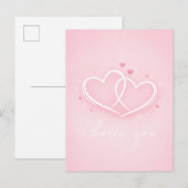 Ik hou van je briefkaart (Voorkant / Achterkant)