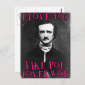 Ik hou van je... briefkaart (Voorkant / Achterkant)