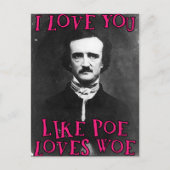Ik hou van je... briefkaart (Voorkant)