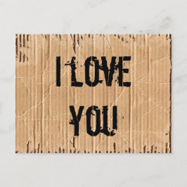 Ik hou van je briefkaart