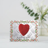 Ik hou van je briefkaart (Staand voorkant)