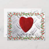 Ik hou van je briefkaart (Voorkant / Achterkant)