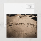 IK HOU VAN JE BRIEFKAART (Voorkant / Achterkant)