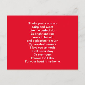 Ik hou van je briefkaart