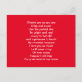 Ik hou van je briefkaart (Voorkant)